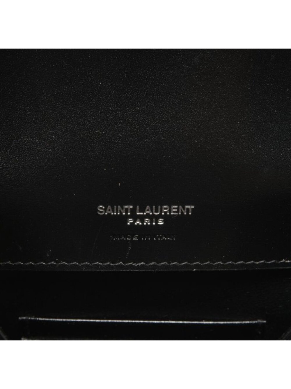 Saint Laurent Yves Shoulder Bag Solferino Mini Leather - Picture 9 of 10